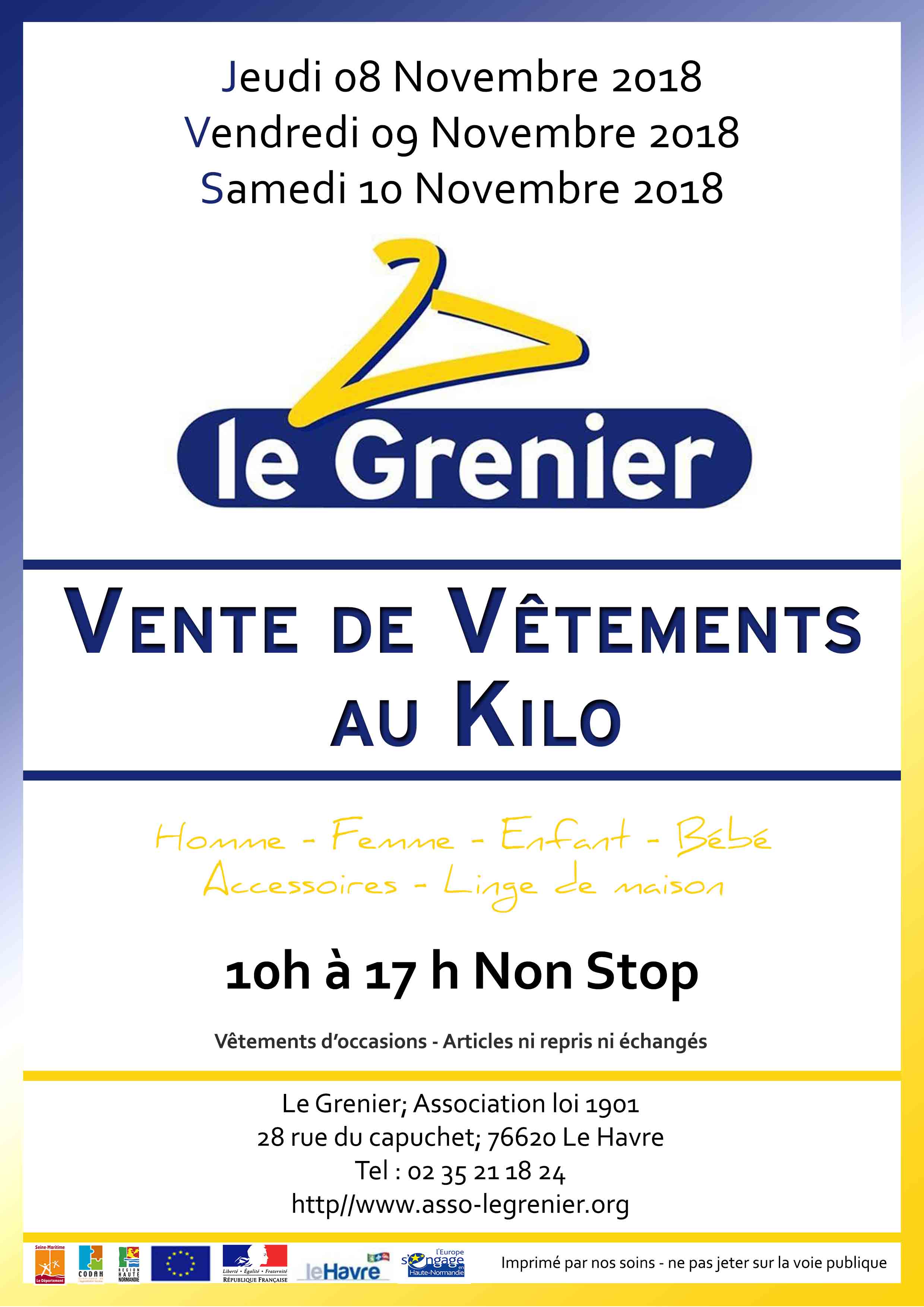Vente Au Poids Novembre Le Grenier